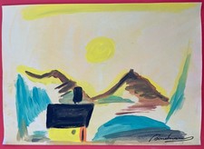 Ludwig Bemelmans Drawing on