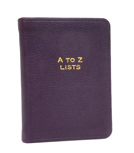 Address book z lists - book,