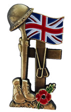 Poppies badges pins - badges,