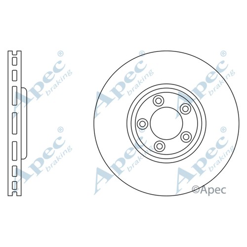 Brake discs vented - brake,