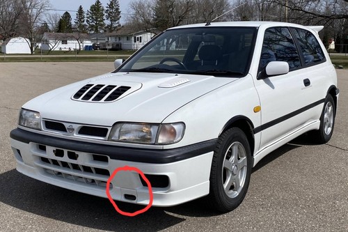 Nissan pulsar gtir tow eye - nissan,