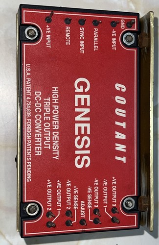 Coutant genesis triple output - genesis,