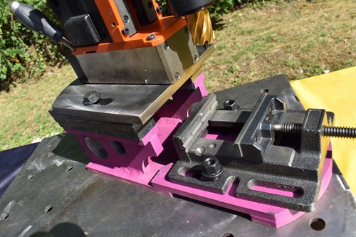 Magnetic drill stand table - drill,
