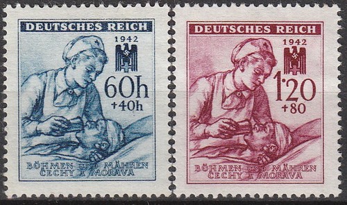 Stamp germany bohemia - stamp,