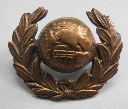 Military brass collar - brass,