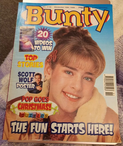 Vintage 90s bunty comics oct - 90s,