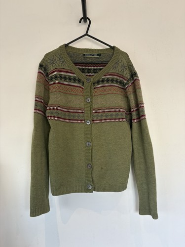 Woolovers fair isle moss green - fair,