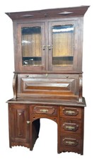 Antique victorian walnut desk