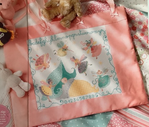 Cross stitch chart - chart, fairy