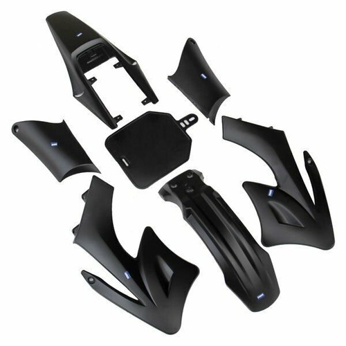 Fairing set black matte type - matte, 2