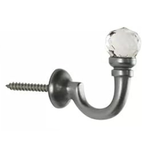 Crystal palma curtain tie - crystal,