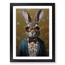 Rabbit with Glasses No.2