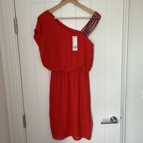 Warehouse orangey red one - red,