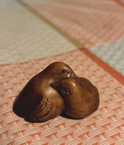 Netsuke japanese boxwood - japanese, 2