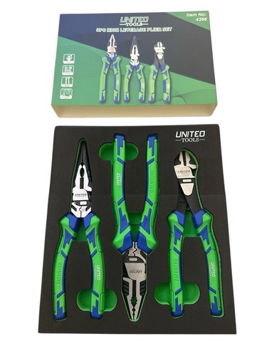 United 200mm 3pc - plier, set
