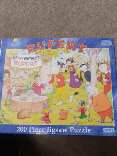 Rupert bear unused original - unused,
