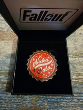 Fallout 4 76 Nuka Cola Thirst Comes First Bottle & Cappy Cap Coin Token new