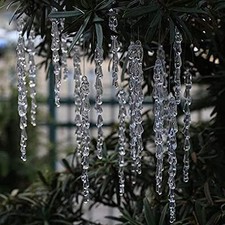 Christmas Tree Clear Icicle