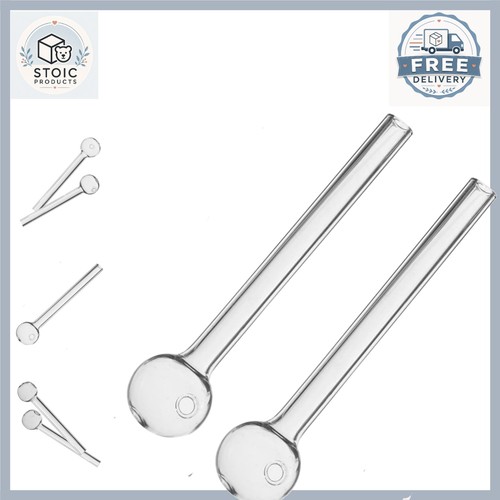 Thick clear glass - oil, burner