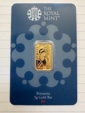 5g Gold Bullion Bar Royal Mint