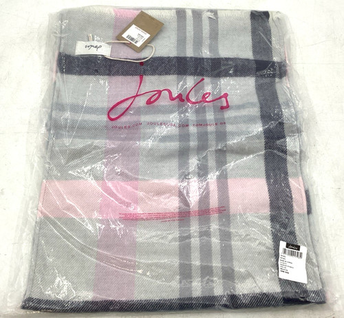 Joules check scarf - scarf, blue