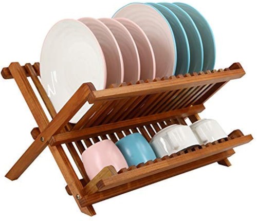 Teak wooden dish - teak, drying