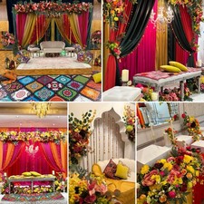 Mehndi Stages , Table Decor - Hire Only