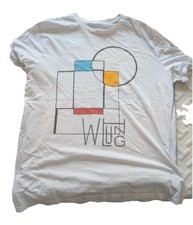 WH Lung T Shirt Rare Synth Pop Rock Electronic Band Merch Tee Size XL