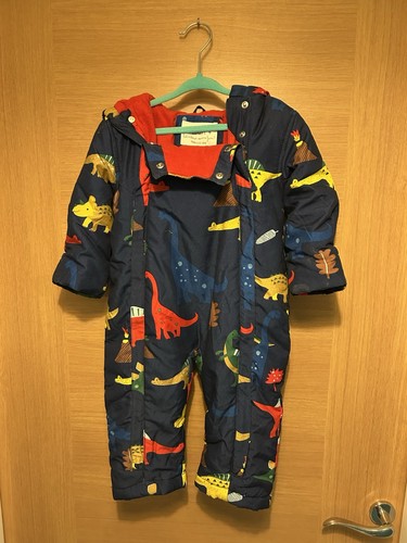 Dinosaur boys blue snow - dinosaur,