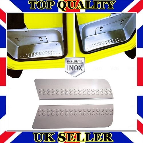 Chrome door sill protector - door, 2