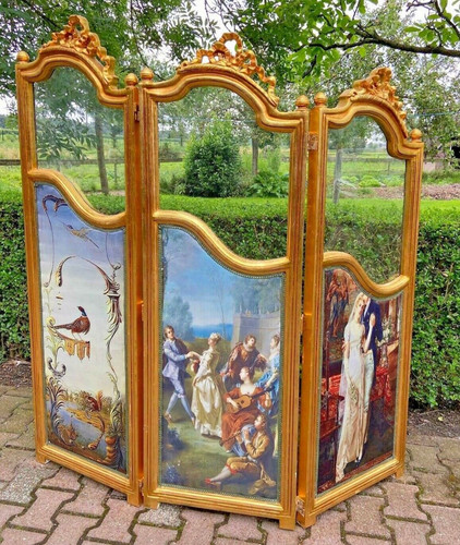 Screen room divider louis xvi - room,
