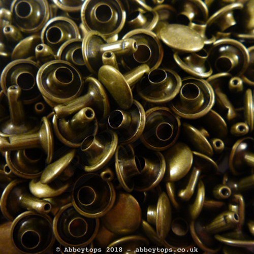 Double cap rivets 6x5 - 6x5, 9x8