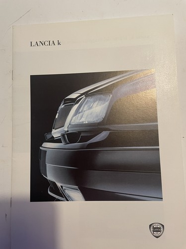 Lancia kappa saloon - lancia, brochure