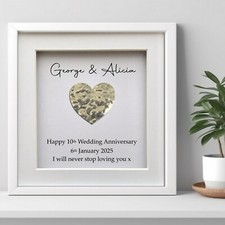 10th Anniversary Gifts - Tin