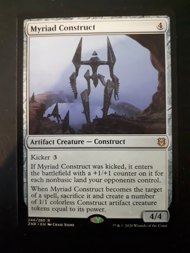 Mtg myriad construct - myriad, zendikar