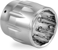 Performance Machine Exhaust Tip For Vance And Hines 4" Mufflers 0204-2021TEC-CH