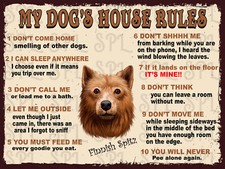 My dog's house rules Finnish