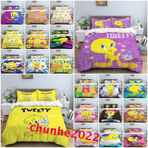 Kids tweety bird duvet - tweety, 3d