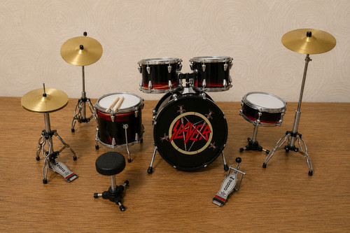 Miniature slayer drum set - miniature,