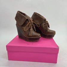 Mulberry Wedge Heel Bootie