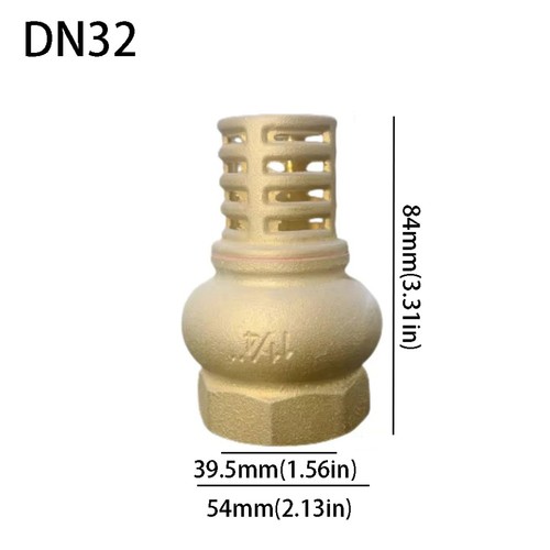 Robust brass foot valve - robust,