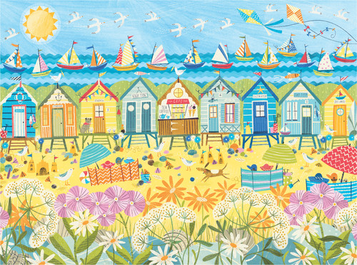 Beach huts 479 piece wooden - huts,