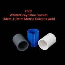 Pvc socket 200mm metric - socket, 16-200mm