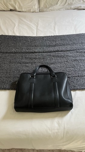 Zara black laptop bag - zara,