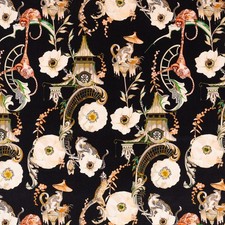 Romo Curtain Velvet Fabric