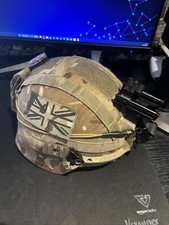 Virtus Revision Battleskin Helmet With NVG Mount & Counter Weight In Small