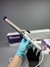 Hoson Hair Curling Iron Wand Tongs 32mm Long Ceramic Barrel Professional Curler