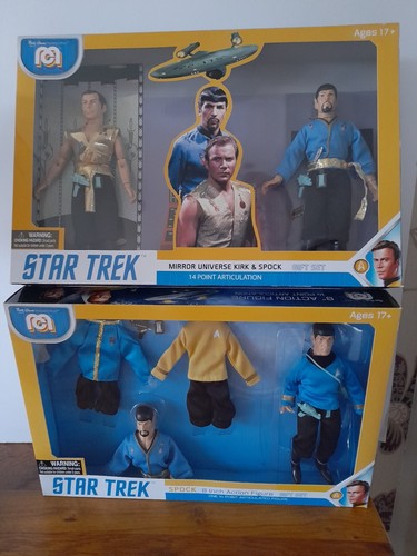 Star treck action figures - star,
