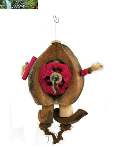 Java wood coco nut large - wood,