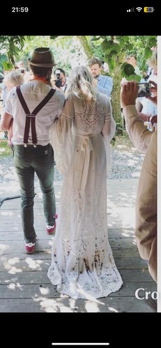 Boho wedding dress size - boho,